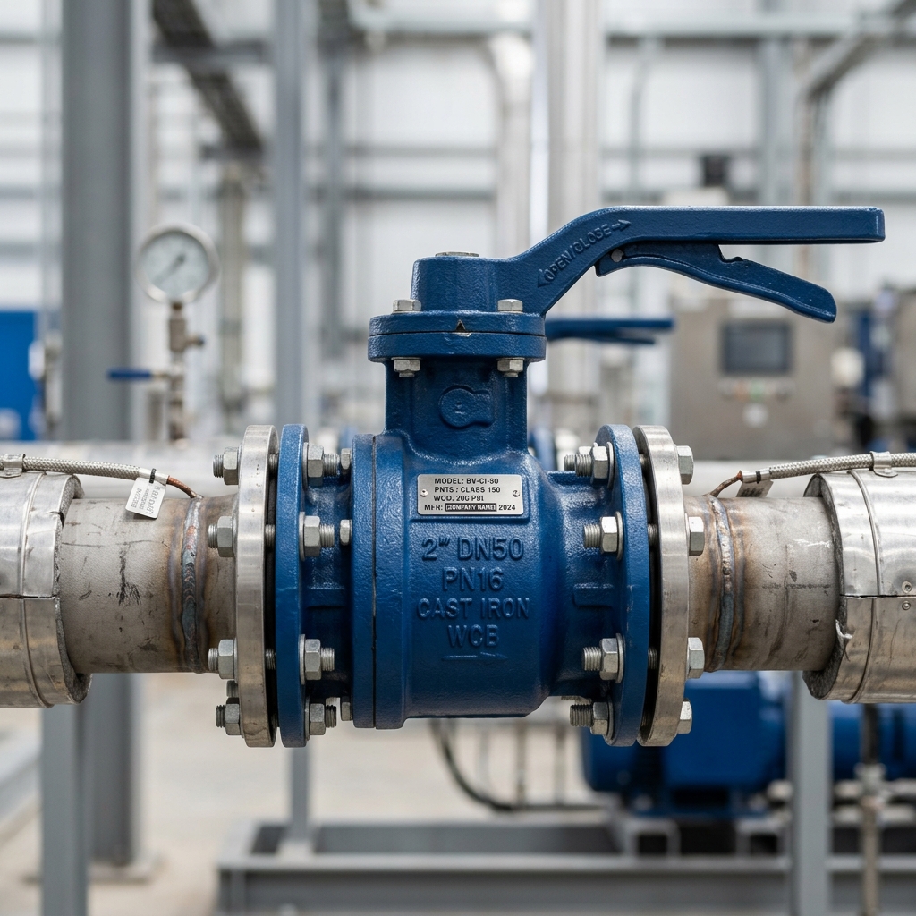 C.I. Ball Valves